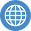 Website logo (globe)